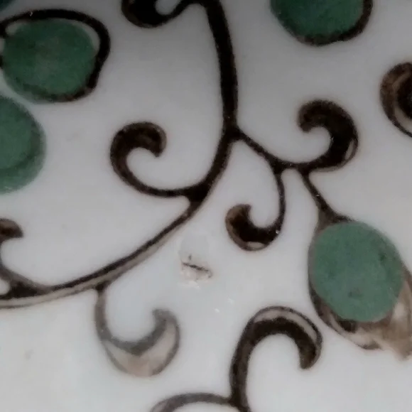 Pier 1 Imports Ceramic Oval Trinket Dish - Picture 7 of 7